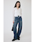 FRONT TIE EYELET シャツ