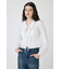 FRONT TIE EYELET シャツ
