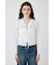 FRONT TIE EYELET シャツ