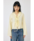 FRONT TIE EYELET シャツ