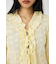 FRONT TIE EYELET シャツ