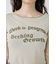 SHEER LAYERED ロングスリーブTシャツ