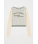 SHEER LAYERED ロングスリーブTシャツ