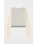 SHEER LAYERED ロングスリーブTシャツ