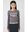 SHEER LAYERED ロングスリーブTシャツ