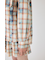 【セットアップ可能】BLEACH CHECK シャツ