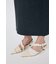 REMAKE DENIM POINTY HEEL パンプス