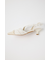 REMAKE DENIM POINTY HEEL パンプス