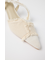 REMAKE DENIM POINTY HEEL パンプス