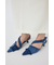 REMAKE DENIM POINTY HEEL パンプス