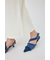 REMAKE DENIM POINTY HEEL パンプス