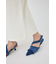 REMAKE DENIM POINTY HEEL パンプス