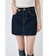 DENIM ミニスカート