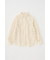 RIBBON TULLE シャツ
