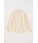 RIBBON TULLE シャツ