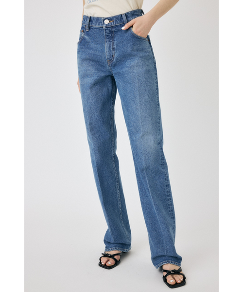 MVS CENTER PRESS ストレートデニム｜マウジーの通販｜&mall（アンド