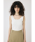 LACE TRIM タンクトップ