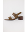 W BUCKLE STRAP サンダル