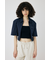 CROPPED BELTED シャツ