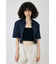 CROPPED BELTED シャツ