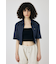 CROPPED BELTED シャツ