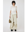 ONE SHOULDER タイネック TEE