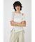 ONE SHOULDER タイネック TEE