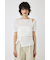 ONE SHOULDER タイネック TEE