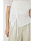 ONE SHOULDER タイネック TEE