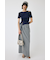ONE SHOULDER タイネック TEE