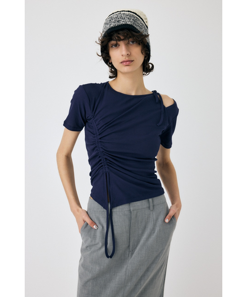 karenmillen ワンショルダータイネック ONE SHOULDER タイネック TEE｜マウジーの通販｜&mall（アンド