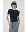 ONE SHOULDER タイネック TEE