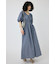 WAIST GATHER ロングドレス