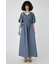 WAIST GATHER ロングドレス