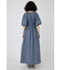WAIST GATHER ロングドレス
