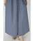 WAIST GATHER ロングドレス