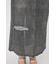 DENIM PRINT TRANSPARENT スカート