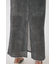DENIM PRINT TRANSPARENT スカート
