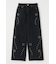 FLORAL STUDDED バギー