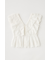 EYELET CAPSLEEVE ブラウス