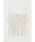 CRINKLED サテンキャミ