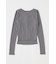 EYELET U-NECK カーデ & キャミ