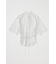 STRIPE BACK LACE UP シャツ