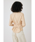 STRIPE BACK LACE UP シャツ