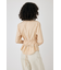 STRIPE BACK LACE UP シャツ