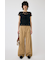 LACE LAYERED OPEN NECK トップス