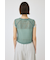 LACE LAYERED OPEN NECK トップス