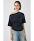 ASYMMETRY ショルダーTEE