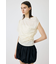 ONE SHOULDER シアー TEE