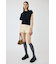 ONE SHOULDER シアー TEE